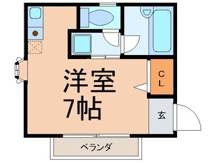 ヒルズ内山の物件間取画像